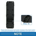 thumbnail image 4 of Interruptor de ventana eléctrica Unique Bargains No.935701R101 para el lado del conductor delantero izquierdo para Hyundai Accent 2012-2017 Negro, 4 of 7