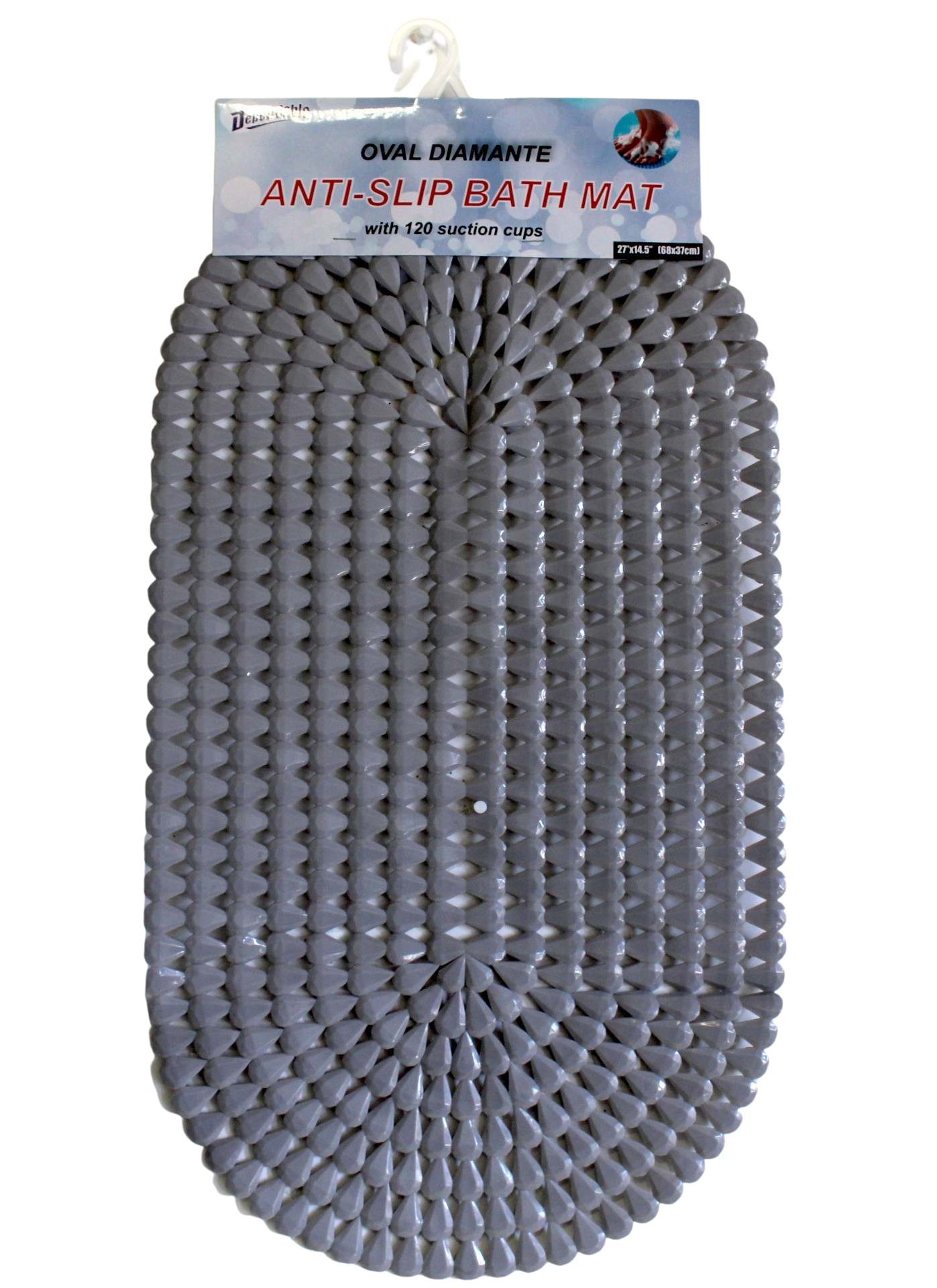 Dependable Industries Inc. Essentials Oval Diamante Bathroom Tub & Bath