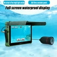 thumbnail image 4 of Deep See 7 Pro 7 Inch Underwater Fishing Camera, 2MP HD Fish Finder with 170° Wide Angle, Night Vision, 30M Cable, IP68 Waterproof, EVA Case for Ice/Boat/Shore Fishing, Green, 4 of 8