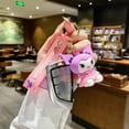 thumbnail image 4 of Llavero Kawaii de Hello Kitty para niñas, colgantes de mochila de dibujos animados de Anime, lindo Cinnamoroll Melody, regalo de cumpleaños para niños, 4 of 4