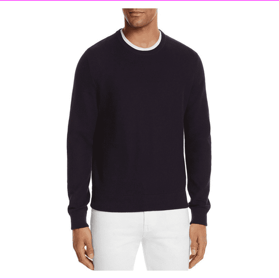 The Men's Store at Bloomingdale's Birdseye Cotton Sweater, Size M, MSRP $88