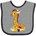 thumbnail image 3 of Inktastic Giraffe Boys or Girls Baby Bib, 3 of 4