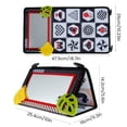 thumbnail image 3 of Mirror Cloth Book with Built-in Sound Device and Teether Crinkle Cloth Book Sensory Development Floo Mirror Cloth Book, 3 of 9