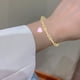 thumbnail image 4 of Pulseras y Tobilleras de Corazón de Acero Inoxidable para Hombre Mujer, Pulsera (15+5cm), Tobillera (21+5cm) Ajustable, 4 of 6