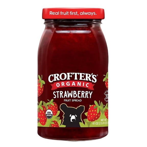 Crofter's Organic Premium Spread, Strawberry, 41 oz.