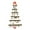 GN, variant on Tyidzon Wall Pediments Christmas Tree with Lights and Accessories, Wood Hanging Christmas Tree As Rustic Christmas Decor for Ornament Display