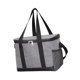 thumbnail image 3 of Bolsa de compras de almuerzo con aislamiento ajustable, bolsa de refrigerador de comestibles con doble cremallera reutilizable portátil, bolsa de Gris Gloria Bolsas de almuerzo, 3 of 9