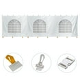 thumbnail image 2 of TentandTable Standard Sidewall Kit for 7 ft Sides, White, 30 ft x 100 ft, 2 of 8