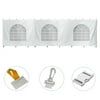 TentandTable Party and Canopy Premium Blockout Cathedral Sidewall, SIDEWALL ONLY, 7' x 30'