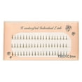 thumbnail image 1 of Pestañas postizas, pestañas personales, 100 mechones, kit de extensión de pestañas naturales DIY, 8/10/12 mm, rizo C, mechones de 0,07 mm de grosor, 1 of 2