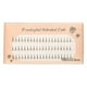 thumbnail image 1 of Pestañas postizas, pestañas personales, 100 mechones, kit de extensión de pestañas naturales DIY, 8/10/12 mm, rizo C, mechones de 0,07 mm de grosor, 1 of 2