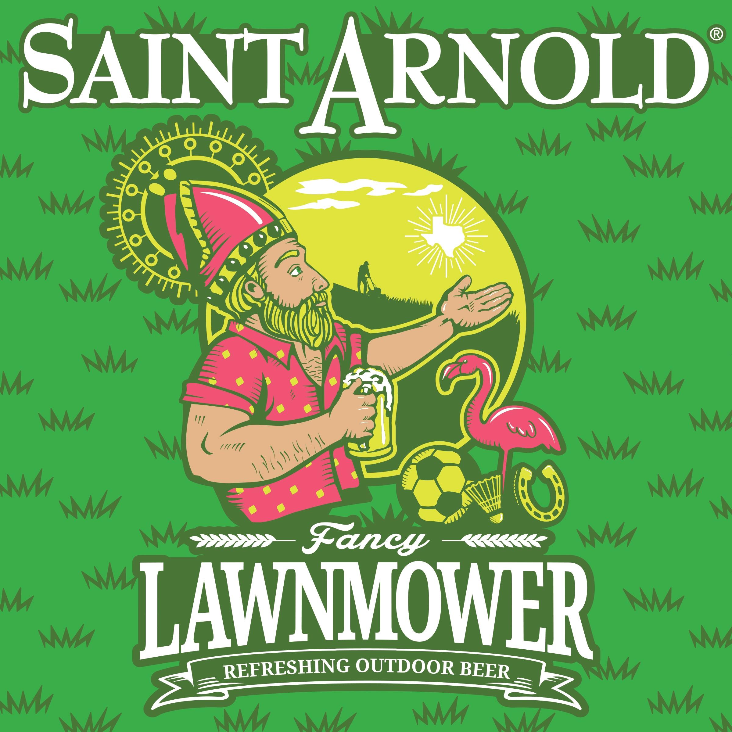 Saint Arnold Fancy Lawnmower Craft Beer, 12 fl oz, 6 Pack Bottles, 4.9% ABV