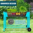 Raised Planter Box Beds with Wheels Legs, Elevated Garden Bed for