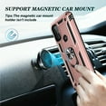 thumbnail image 2 of Aggxpf Compatible with Motorola Moto G Play 2023/Moto G Pure/Moto G Power 2022, Dropproof Phone Case with Ring Car Mount Kickstand (Rose Gold), 2 of 5