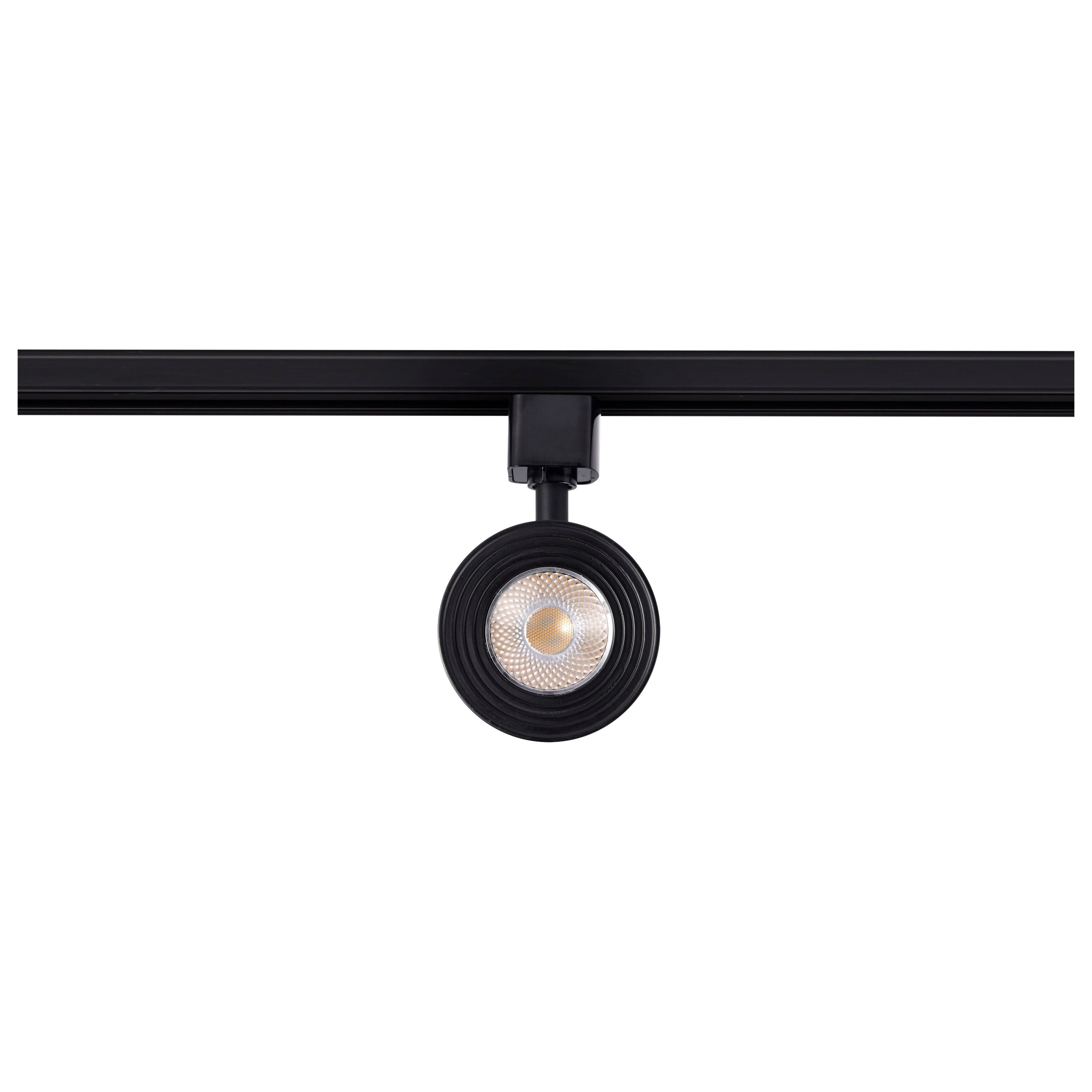 Nuvo Lighting 12 Watt LED Cinch Track Head 3000K Matte Black Finish - Matte Black - Matte Black