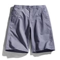 thumbnail image 3 of PEASKJP Men's Slim Fit Short Cotton Drawstring Classic Cargo Stretch Short,Gray L, 3 of 3