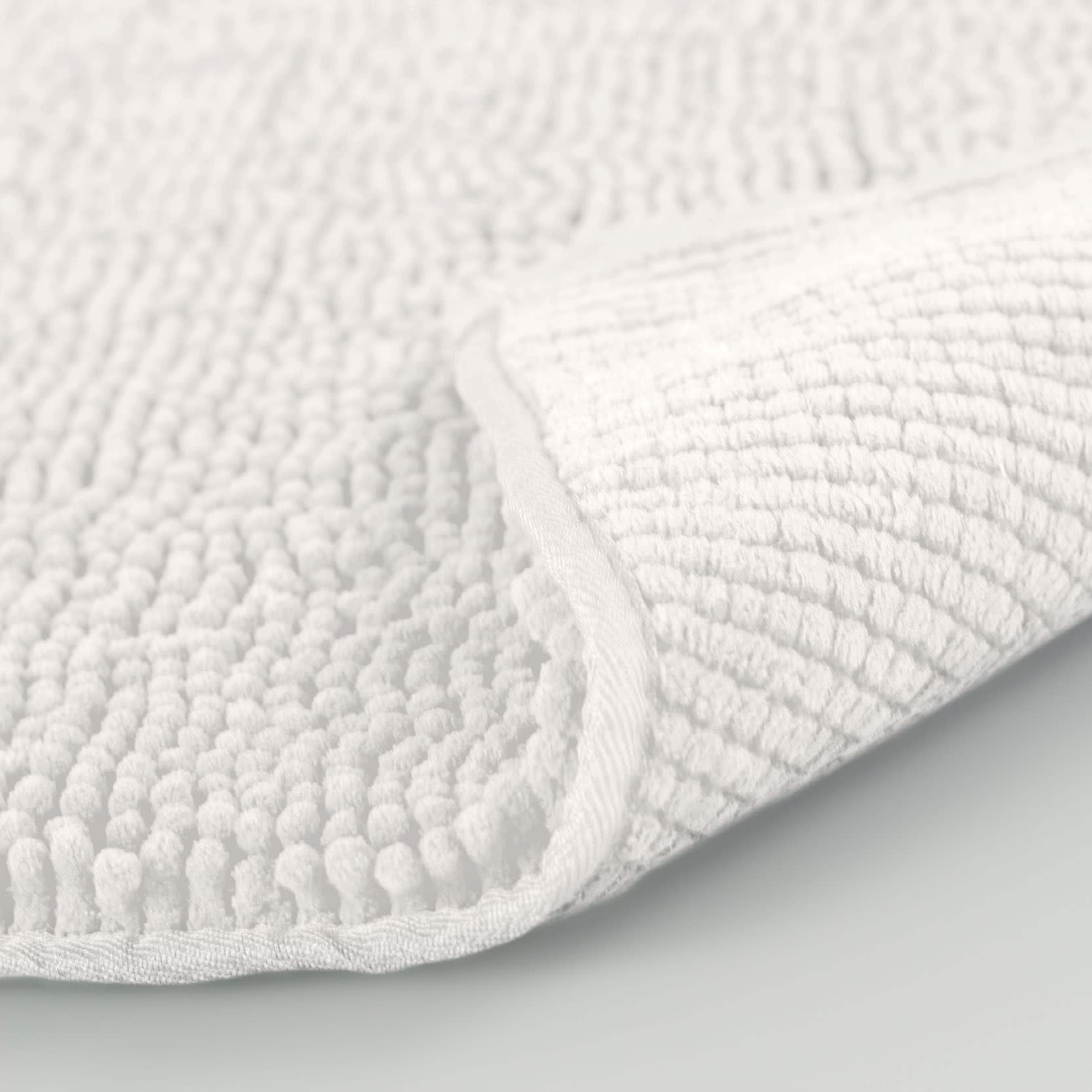 Resort Collection Chenille Plush Loop Bath Mats