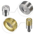 thumbnail image 5 of Uxcell Hand Press Machine Stud Carbon Steel and Rubber 10mm Rivet Setter Punch Dies, 5 of 5