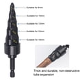 thumbnail image 3 of Tnobhg Pipe Expander Repair Tool 1/4 Hexagon Handle High Efficiency 5 in 1 Swage Tube Expander Repair Tool Air Conditioner Refrigerator Soft Copper Tubing Tool, 3 of 7