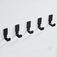 thumbnail image 4 of Towel Hook Home Bathrobe Hooks Brass Bathroom Robe Hooks, Matte Black, 4 of 5