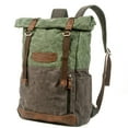 thumbnail image 2 of Outdoor Hiking Travel Mountain Climbing Shiralee Student Schoolbag,Khaki, 2 of 2
