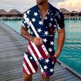 thumbnail image 2 of Playeras De Hombre Camisa A Cuadros Para Hombre, Camisa Con Solapa Y Botones, Estampados Gráficos Degradados, Camiseta De Manga Corta Con Estampado Urbano Para Exteriores, 2 of 4