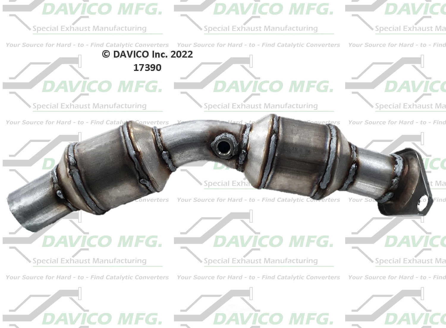 Davico Mfg 17390 Semi-Direct Fit Catalytic Converter
