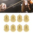 thumbnail image 4 of 8Pcs Single Hole Violin Mute Rubber Practice Mute  Musical Accessory Parts For Lower The Volume Of The Instrument, 4 of 8
