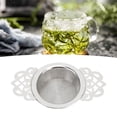 thumbnail image 1 of Infusor De Té, Colador De Malla Fina Para Té, Filtros De Té De Malla Resistente A La Oxidación De Acero Inoxidable Con Base Aislante Del Calor, Para Preparar Hojas De Té, 1 of 8