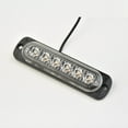 thumbnail image 3 of DC 12V 18W Yellow 6LED Car Truck Urgent Always Bright Light Lamp, 3 of 7