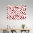 thumbnail image 2 of Kdxio Red Football Wall Hanging Tapestries Banner For Bedroom College Dorm Home Living Room Party Decor 29X37 In, 2 of 8
