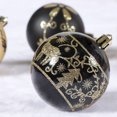 thumbnail image 2 of 6 piezas/caja de bolas navideñas decorativas para árbol de Navidad, adorno colgante pintado a mano de 6 cm, regalo de Año Nuevo en blanco y negro para vacaciones, 2 of 5