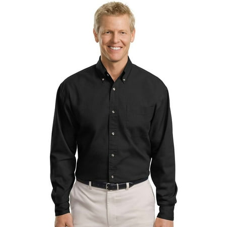Port Authority Men's Big And Tall Long Sleeve Twill Shirt