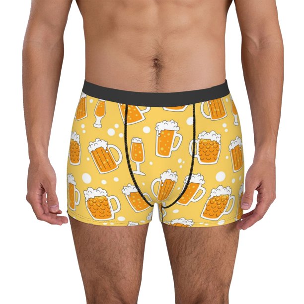 Fotbe Beer Calzoncillos Tipo Boxer con Bolsa de Soporte Total para Hombre, X-Temp Fresco, Transpirable y de Secado Rápido-Medium