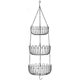 thumbnail image 1 of Cesta De Frutas Colgante Multicapa Cesta De Almacenamiento Multiusos Para El Hogar Cesta De Flores Colgante Plato De Frutas Colgante Duradero Con Gancho Para Utensilios De Cocina De Frutas Y Verduras Inevent HA021317-00, 1 of 7