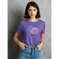thumbnail image 2 of One Line Flower Lineart T-Shirt Women -Image by Shutterstock, Female x-Large, 2 of 4