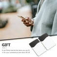 thumbnail image 2 of Toyvian 2Pcs Sticky ID Holder PU Assorted Color Card Storage for Everyday Use, 2 of 5