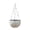 B, variant on Flower Pot Hanging Indoor Outdoor Rattan Style Resin Planter with European Honeycomb Design for Home