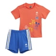thumbnail image 1 of Conjunto adidas Niños Mickey Mouse Naranja Playera Short naranja 12 meses, 1 of 5