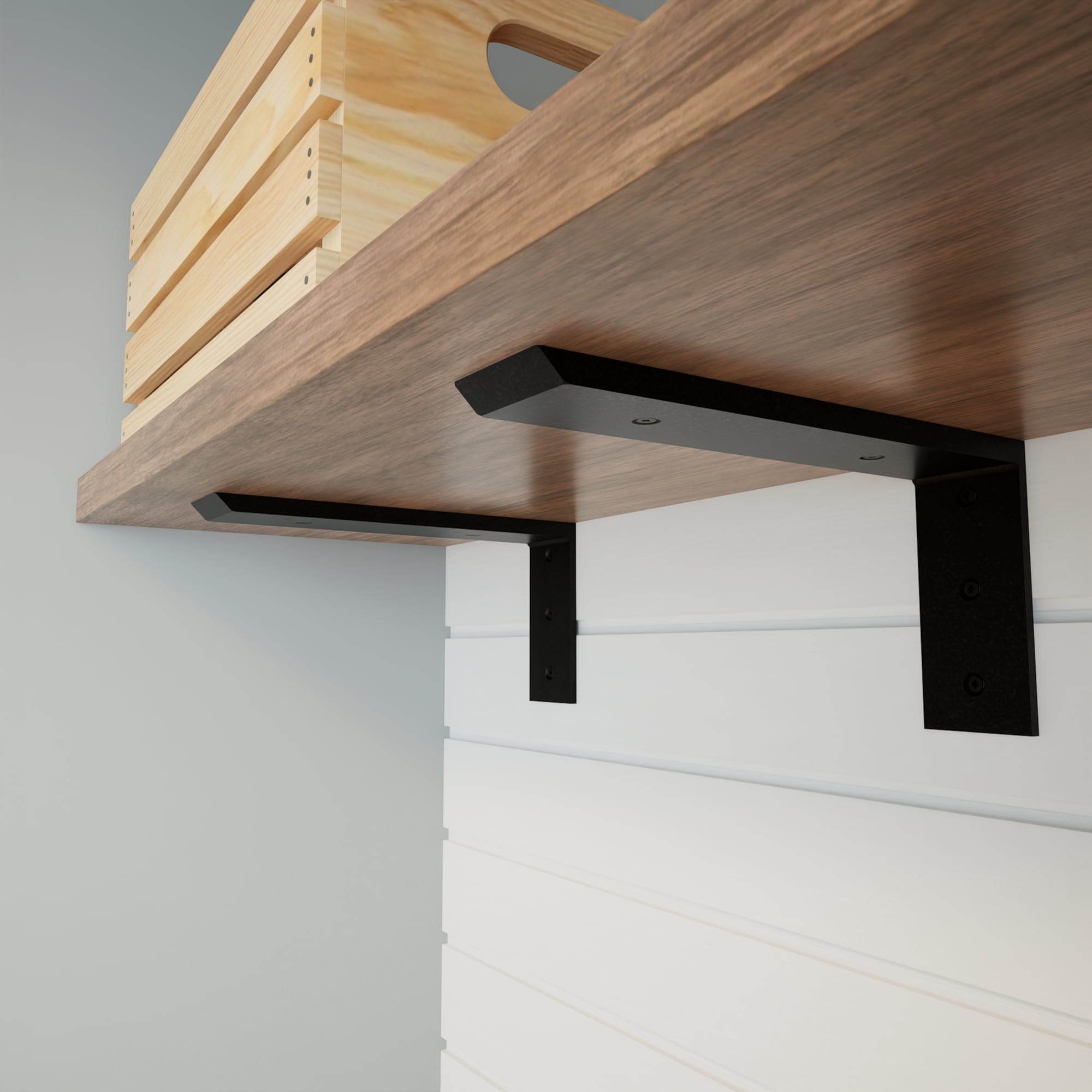 The Original™ Regular Wood Shelf Bracket - 08x04