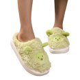 thumbnail image 3 of Vedolay Women's Slippers Comfortable Slippers Slip On Indoor Outdoor Flat Slipper Green,37, 3 of 5