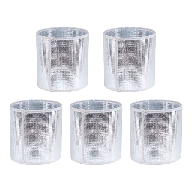 5pcs Plant Covers Double Aluminum Insulation Thermal Thick Durable Quick Setup Easy Store for Winter Frost Extreme Weather Year Round Plant Protection