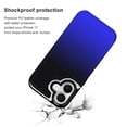 thumbnail image 4 of Wallet Case For Apple iPhone Air / 17 Pro / 17 Pro Max Series with Card Holder, PU Leather Kickstand Card Slots Screen Protector Included For iPhone 17 Series, Dark Blue Bonnet Black, 4 of 8