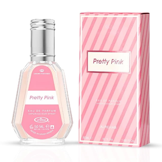Perfume Al-Rehab Pretty Pink Eau de Parfum para mujer, 50 ml