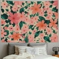 thumbnail image 2 of Creowell  Danish Pastel Botanical Flower Market Aesthetic Floral Plants Tapestries Wall Hanging Tapestry Decorative Wall Art For Home Decor Living Room College Dorm Bedroom 60x50inch, 2 of 6