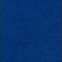 DECORATIVE SILK INC. BROADCLOTH COTTON POLYESTER BLEND FABRIC SOLID 60" WIDE BY THE YARD ( ROYAL BLUE )
