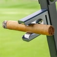 thumbnail image 2 of Cigar Holder for Golf Cart,Strong Magnetic Cigar Holder-Ideal Golf Cart Accessory,No Damage Cigar Wrapper,Aluminum Alloy,Loop Strap,Golf Cart Accessories & Gift for Golfers（gray）, 2 of 5