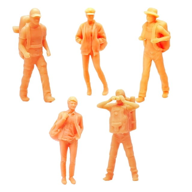 Figuras de dioramas Zulema 5 muñecos de resina Altura 64