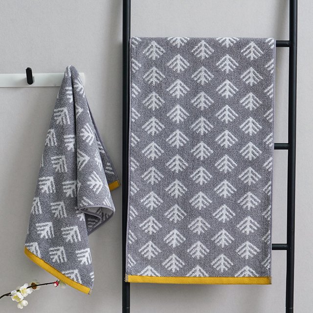 Xiao Hua 6 toallas de algodón puro, gruesas y suaves, toallas de mano de algodón suave, supersuaves y altamente absorbentes para ducha, piscina, spa, gimnasio y uso diario, 75 x 35 cm (gris oscuro).