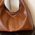 thumbnail image 2 of Bolso Hombro PU para Mujer Mano Vintage Axila (marrón), 2 of 4